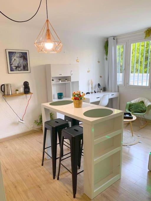 Studio Proche Centre Wifi Parking Apartment มงต์เปอลิเยร์ ภายนอก รูปภาพ